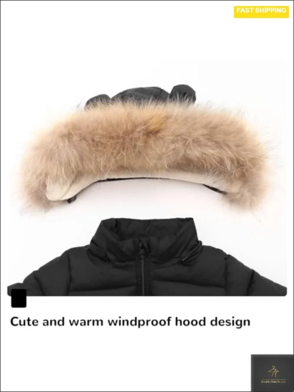 Newborn Baby Snowsuit Fleece Jumpsuit Toddler Winter Coat Unisex Faux Fur